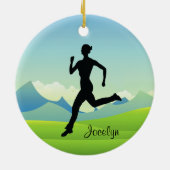 Runner Jogger Ornament (Achterkant)