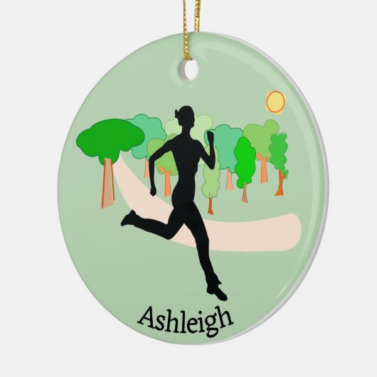 Runner Jogger Ornament (Links)