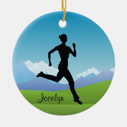 Runner Jogger Ornament (Voorkant)