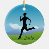 Runner Jogger Ornament (Achterkant)