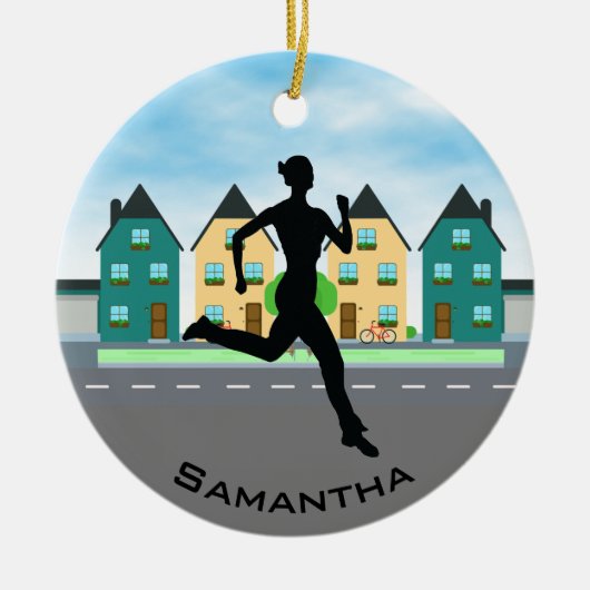 Runner Jogger Ornament (Voorkant)