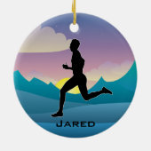 Runner Jogger Ornament (Achterkant)