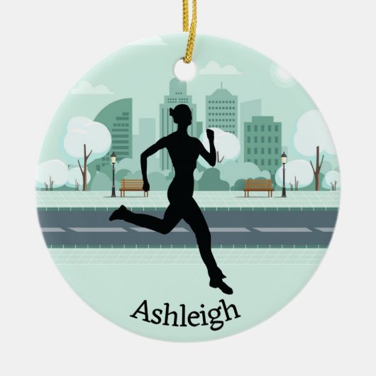 Runner Jogger Ornament (Voorkant)