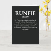 Runner Kaarten Atleet Sport Silhouet Atletiekonder (Gele Bloem)