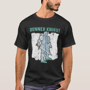 Runner Knight Middeleeuwse Ridderschap Warrior T-shirt