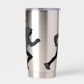 Runner Lifestyle Thermal Tumbler | Add Text/Name Geïsoleerde Drinkbeker (Links)