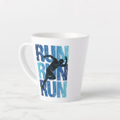Runner - Looppas Latte Mok (Linkerhoek)