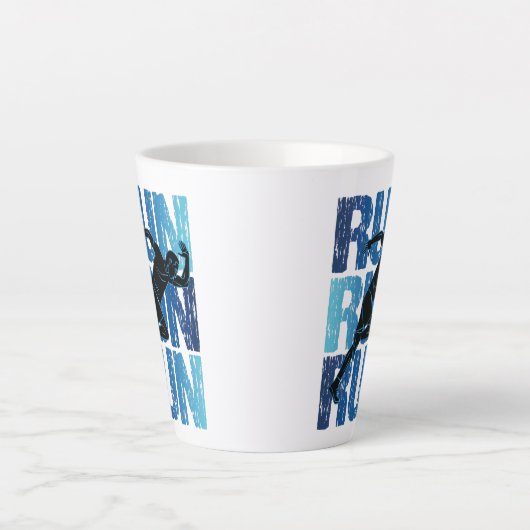 Runner - Looppas Latte Mok (Voorkant)
