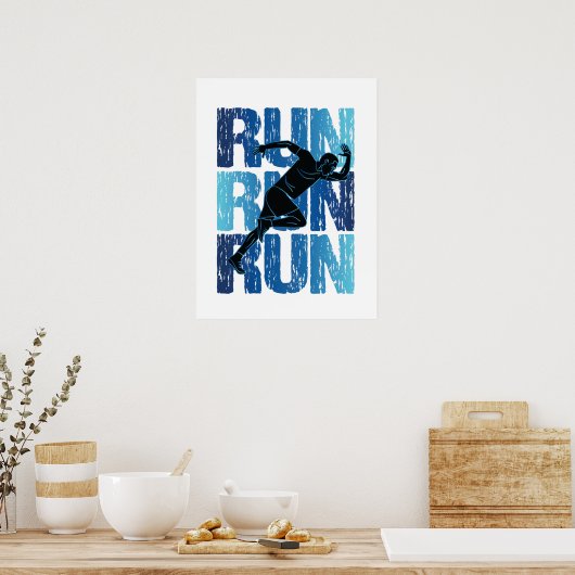 Runner - Looppas Poster (Keuken)