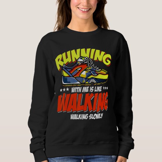 Runner Love Trail Training Jogging Trui (Voorkant)