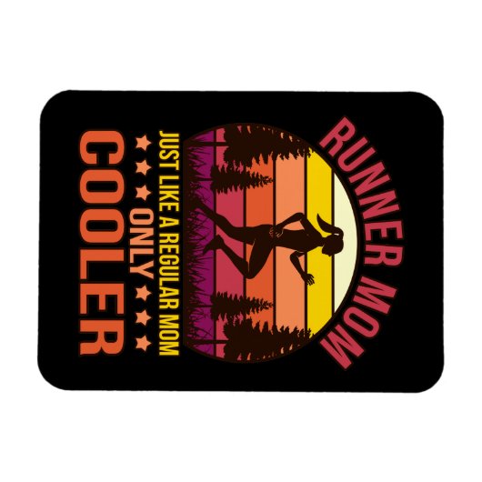 Runner Ma Definition Half Marathon die Lover loopt Magneet (Horizontaal)