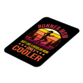 Runner Ma Definition Half Marathon die Lover loopt Magneet (Linkerzijde)