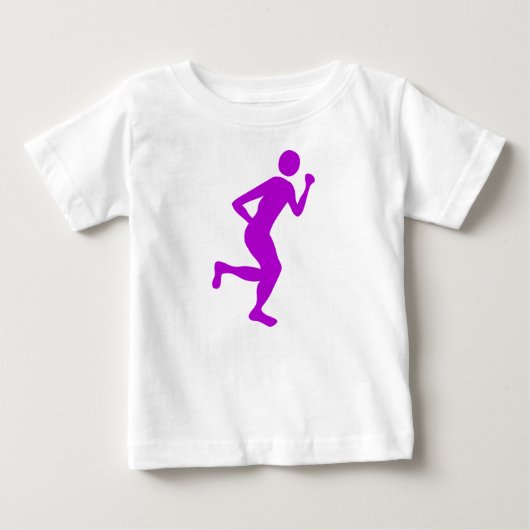 Runner (Man) — Paars (Voorkant)