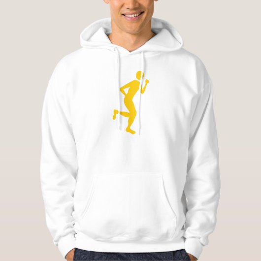 Runner (Mannelijk) - Amber Hoodie (Voorkant)