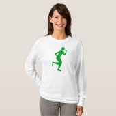Runner (Mannelijk) - Grass Green T-shirt (Voorkant volledig)