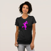 Runner (Mannelijk) - Magenta T-shirt (Voorkant volledig)