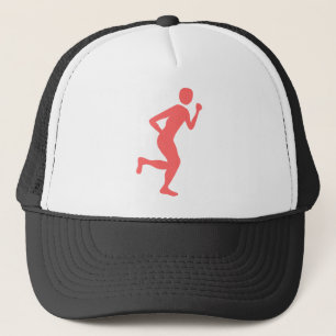 Runner (Mannelijk) - Tropisch Roze Trucker Pet