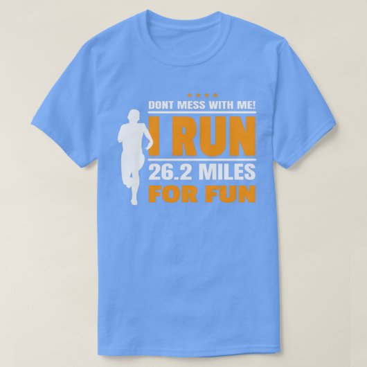 RUNNER MARATHON NIET MEER BIJ ME 2 T-SHIRT (Design voorkant)
