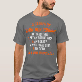 Runner Marathon Running Gift 8 T-shirt
