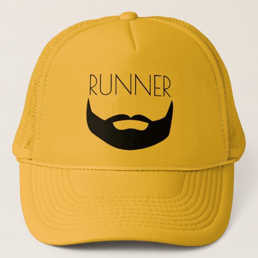 RUNNER MET BEARD TRUCKER PET (Voorkant)