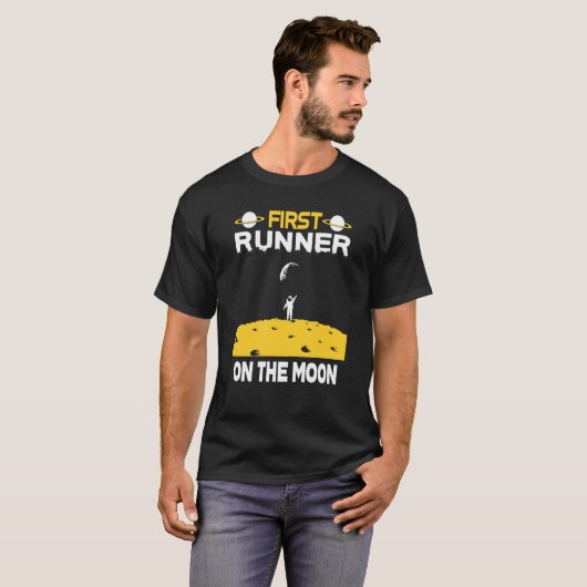 Runner On The Moon T-shirt (Voorkant volledig)
