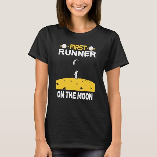 Runner On The Moon T-shirt (Voorkant)