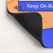 Runner Orange Vest Mouse Mat Muismat (Hoek)