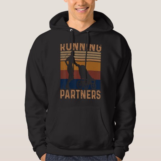 Runner Partners, Runner, Vader en Zoon Hoodie (Voorkant)