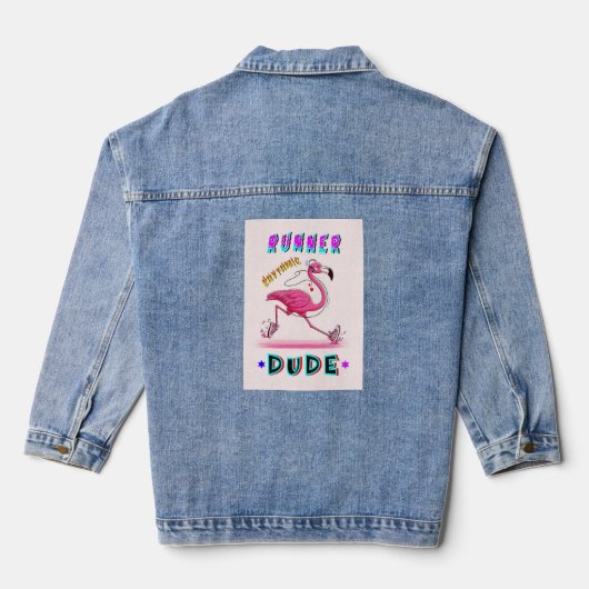Runner Rhythmic Dude Denim Jacket (Achterkant)