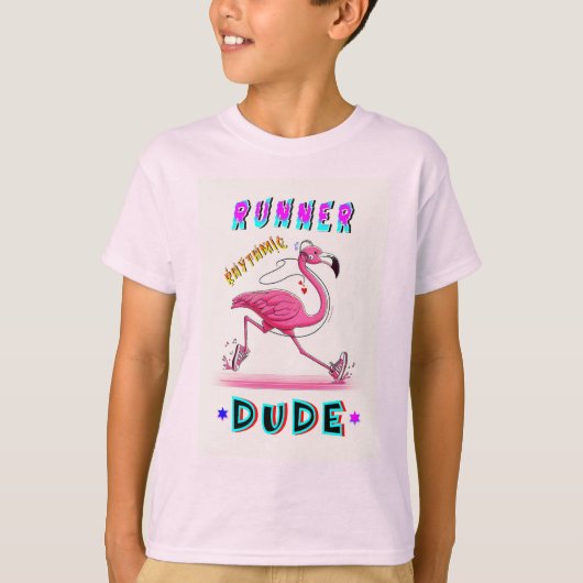 Runner Rhythmic Dude T-shirt (Voorkant)