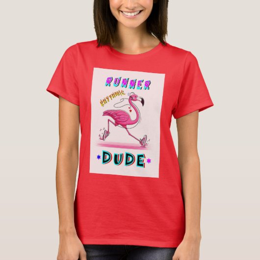 Runner Rhythmic Dude T-shirt (Voorkant)