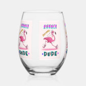 Runner Rhythmic Dude Wijnglas Zonder Voet (Voorkant)