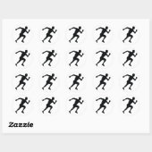 Runner Ronde Sticker (Vel)