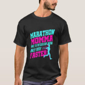 Runner - Runner - Marathon Momma Funny First T-shirt (Voorkant)