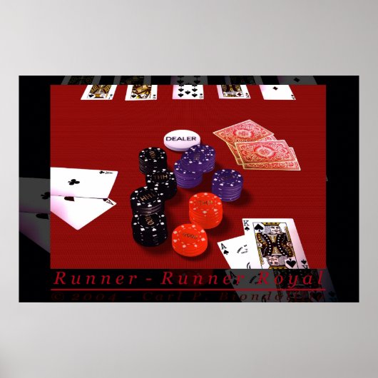 Runner - Runner Royal Poster (Voorkant)