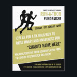 Runner Silhouette, Charity run-Walk-a-Thon Event Flyer<br><div class="desc">Runner Silhouette,  Charity run-Walk-a-Thon Gebeurtenis Adverteren Flyer door de Opslag van het Visitekaartje.</div>