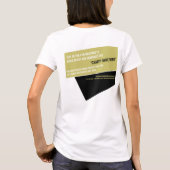 Runner Silhouette, Charity run-Walk-a-Thon Event T-shirt (Achterkant)