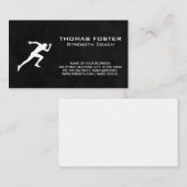 Runner | Sterkte fitness Visitekaartje (Voorkant / Achterkant)