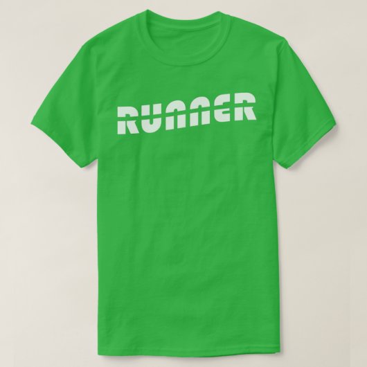 runner t-shirt (Design voorkant)