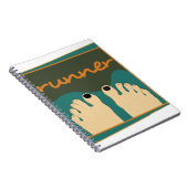 Runner Toes Notitieboek (Rechterzijde)