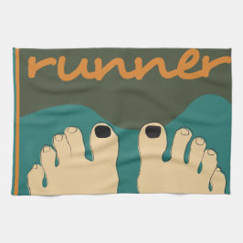Runner Toes Theedoek