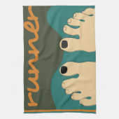 Runner Toes Theedoek (Verticaal)