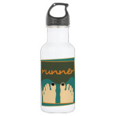 Runner Toes Waterfles (Voorkant)