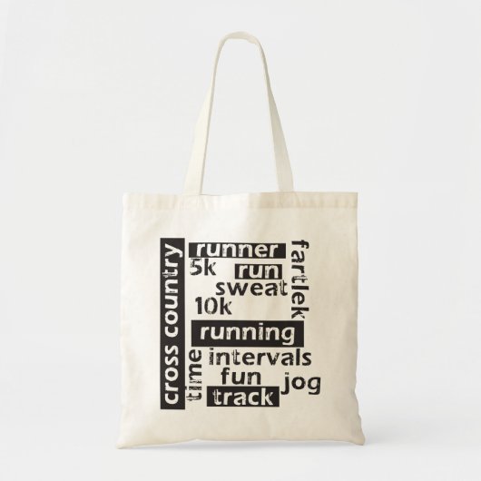 Runner Tote Bag (Voorkant)