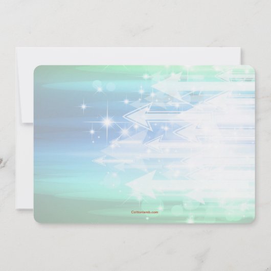 Runner-uitnodiging Kaart (Achterkant)