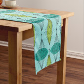 Runner van de Lijst van de Ogee en van de Starburs Korte Tafelloper (Voorbeeld)