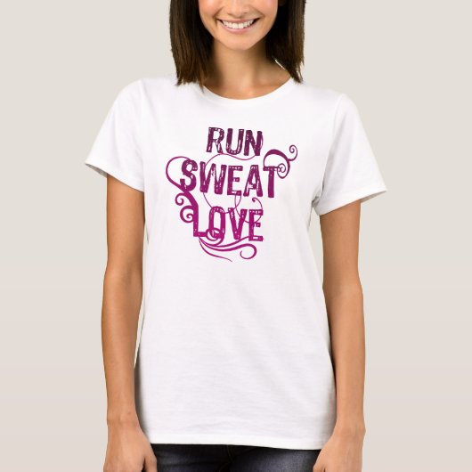 Runner van Sweat Love T-shirt (Voorkant)