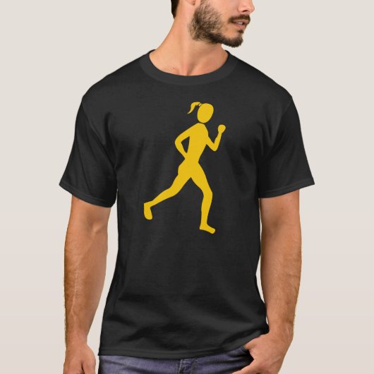 Runner (Vrouw) - Amber T-shirt (Voorkant)