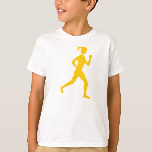 Runner (Vrouw) - Amber T-shirt (Voorkant)