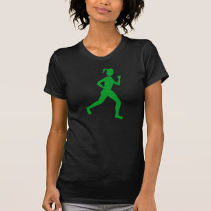 Runner (Vrouw) - Grass Green T-shirt